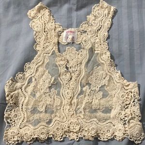 Lace Vest